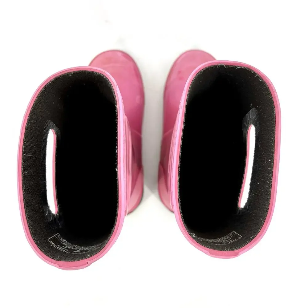 Bogs Youth 4 Tall Pink‎ Pull on Waterproof Rain Winter Boots